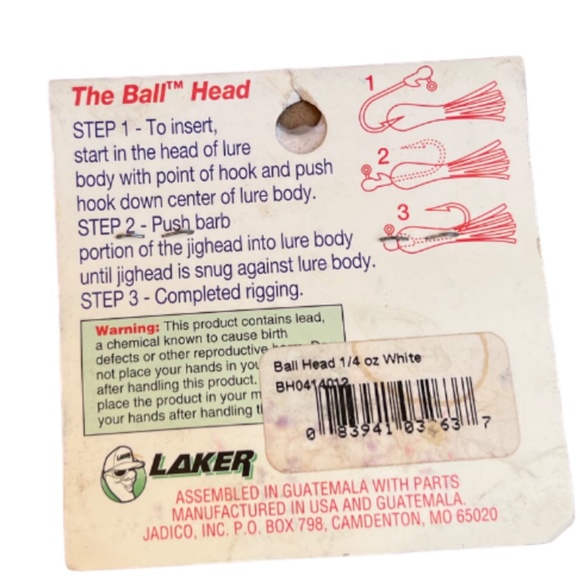 The Ball Head Jig Heads - 1/4 - Picture 2 of 3